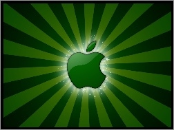 Apple, Świecące, Zielone